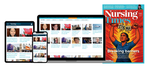 Full range of Nursing Times magazine products